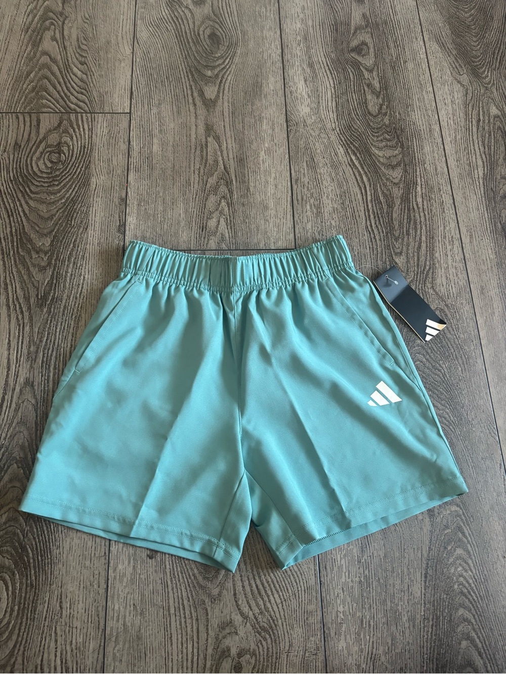 Adidas  Aqua Green Athletic Shorts